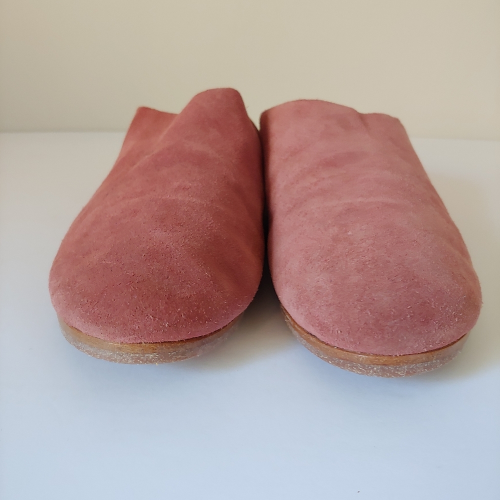 Poppy Barley The Cabin Shoe Pink Suede Size 6 - Picture 10 of 14
